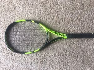 Babolat Pure Aero (Grip 4 1/4) - Used less than an hour - with RPM Blast 17.