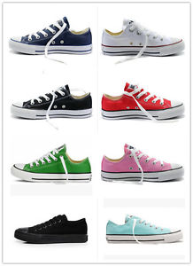 Women Man ALL STARs Chuck Taylor Ox Low High Top shoes casual Canvas Sneakers