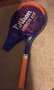 Wilson Tennis Raquet American Ace Midsize Cover  L3/4⅜  Blue/Orange