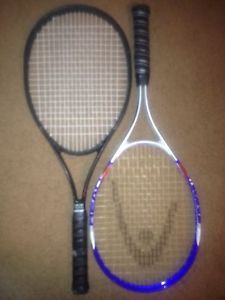 Two Head Tennis Rackets Head Genesis 660 Double Power Wedge & Head Ti Magnesium