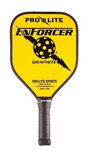 Pro Lite Sports Enforcer Graphite Pickleball Paddle - Yellow