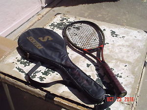 Sentra Pro II Boron Graphite Tennis Racquet w Full Cover 4 1/2 L Leather Grip
