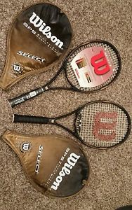 WILSON Comp Graphite SPS Tennis Racquet OS Oversize Racket. 2 for 1. 1 brand new