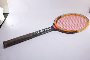 Donnay Bjorn Borg Allwood Wood Composite Vulcanized Fiber Tennis Racket NICE