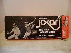 Vintage Jokari Champ Model Paddle Game - NEW