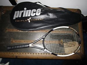 Nice Prince Triple Threat Bandit Oversize 110 Tennis Racquet & Cover 4-1/2" grip