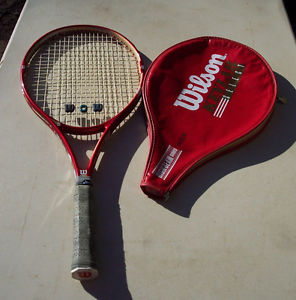 SALE-Wilson Kevlar Select High Beam Series 27" Tennis Racquet with Head Cover