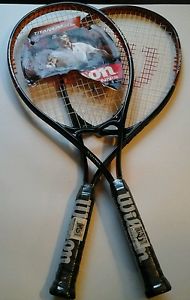 2 - Wilson Titanium XL , V-Matrix tennis rackets Never Used