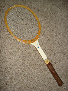 Vintage Collectable Chris Evert Wood Tennis Racket - Wilson - Victory Cup  4-3/8
