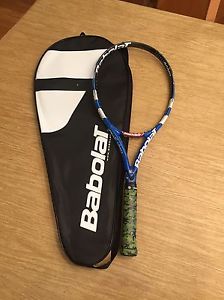 BABOLAT PURE DRIVE GT Plus - 4 3/8 - Used - unstrung With New Cover