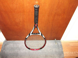 Wilson [K] Factor [K] Five Tennis Racquet 98 Head Racket L5 Arophite Black 4 5/8