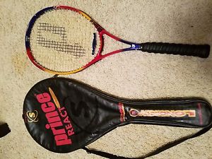 Prince Synergy Series Longbody Titanium Tennis Racket with case EXCELLENT shape!