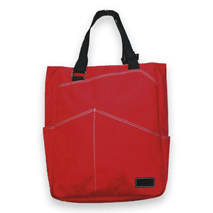 Maggie Mather Tennis Tote Bag - Red