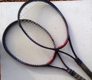 Pair of (2) Head 170 660 Trisys Tennis Racquets Made In Austria 4 1/8"