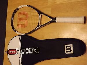 Wilson ncode n6 tennis racquet