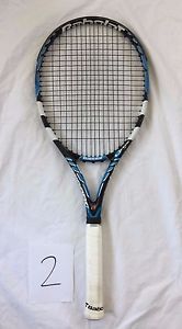 Babolat Pure Drive Plus + Andy Roddick Cortex 4 ½” grip tennis racket racquet #2