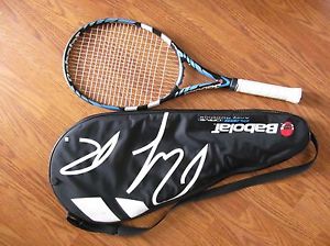 Babolat PURE DRIVE Tennis Racket #3   4 3/8   With Cover Pre-owned