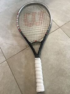 Wilson Radius Tennis Racquet 4 1/2 Good