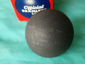 Vintage Official Seamless 555 Handball w/ Original Box