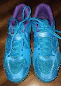 Women's Babolat Propulse 4 Tennis Shoe, Blue, Size 9