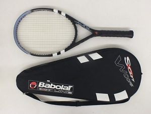 Babolat NCT VS Nano Carbon Technology Tennis Racquet w/4 1/2" Grip & Case MINTY