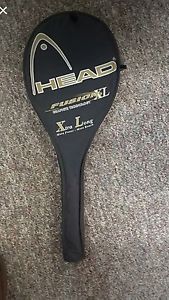Head Fusion XL Graphite Technology Racquet,w/Original Racquet Cover,Grip 4-1/2"
