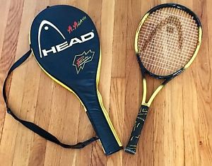 Head Andre Agassi Radical Jr. Bumble Bee Tennis Racquet & Case