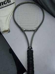 Prince Oversize Tennis Racket-Pursuit No 4 4 1/2 GRIP W/COVER-FREE SHIPPING!