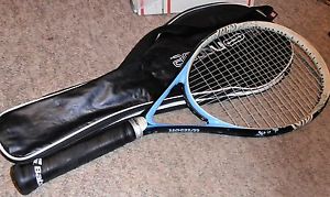 WILSON NCODE W2 BLUE SHADOW Oversized Tennis Racket Nice Grip 4 1/2