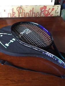 Head 660 Atlantis Tennis Racquet With Racket Case Bag Cover 41/2 Great Shape