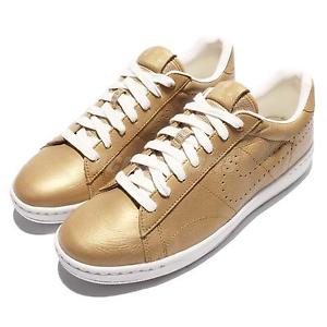 Nike Tennis Classic Ultra Seasonal Metallic Gold Men Shoes Sneakers 833956-700