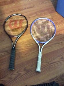 Wilson Matchpoint Titanium Tennis Racket And Wilson Venus Serena (2) Set