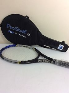 Wilson Pro Staff Titanium 6.6 Tennis Racket Over Size 4 5/8 Grip