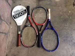 Wilson Tennis Racquets (4)