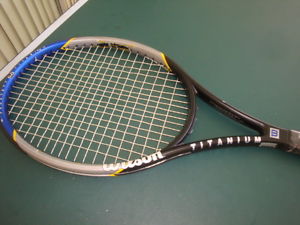 Wilson Pro Staff Titanium 6.6 Midplus 95 MP Tennis Racquet 4 3/8 "EXCELLENT"