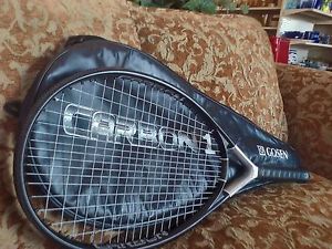 Gosen carbon-15  tennis racquet grip sz   4 3/8   in excellent condition  8.4 0z