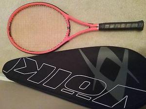 Volkl Organix Super G 9 tennis racket 4 5/8 grip strung Gamma TNT