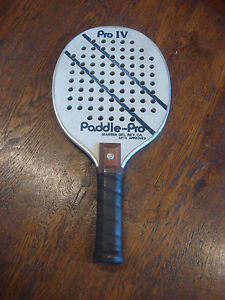 Paddle Pro Paddle Ball Racket Vintage Racquet Pro IV Marina Del Rey