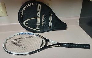 Head Power Lite Tennis Racket Supersized Xtralong Cover Lighlty Used 4 1/4 2