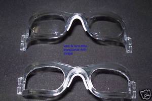 Lens- less handball eye goggles protection lens less eyeguards