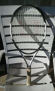 Wilson Ncode tennis racket six-two the grip is 4  3/4 inches