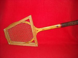 Coronet Wooden Tennis Racquet & Frame Tad Davis (6462)