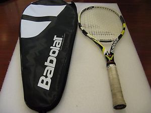 Babolat Aero Storm 4 1/2 grip Tennis Racquet  not crack with bag
