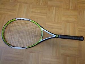 Wlson Ncode Pro Open X 27.5 inches 100 head 4 1/8 grip Tennis Racquet