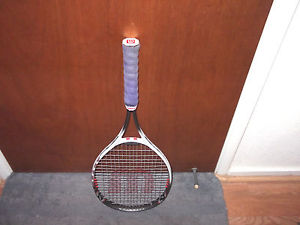 Wilson Titanium Impact Tennis Racquet Power Bridge SOFT SHOCK Racket OS 4 1/2