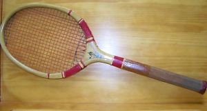 Antique Wood Tennis Racket Wright and Ditson Challenge Cup