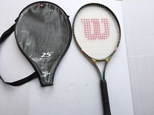 Wilson Titanium Pete Sampras Rak Attak 25" Tennis Racquet Racket w/ Case