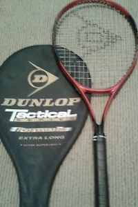 Dunlop Tactical Series Extra Long, UltraLight,Oversize Racquet, 4-1/2" Grip