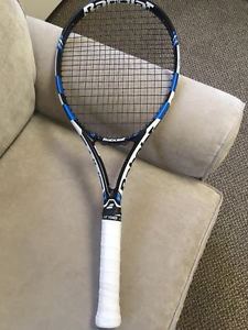Babolat Pure Drive 2016 Tennis Racquet 4 1/4 + Fresh String Excellent Condition