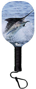 Marlin Fishing Composite Pickleball Paddle